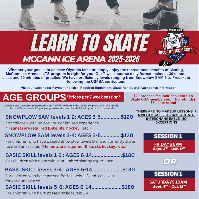 Learn to Skate - Session #1